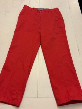 Brooks Brothers 346 Clark Lightweight Red Chino Pants 32x32